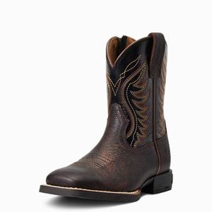 Kids' Ariat Amos Western Boots Red / Brown | AKHG-35421