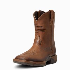 Kids' Ariat Anthem Patriot Western Boots Brown | PUOI-05327