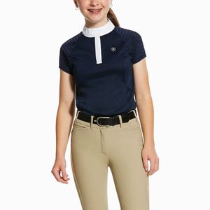 Kids' Ariat Aptos Vent Show Riding Pants Navy | EKLH-28149