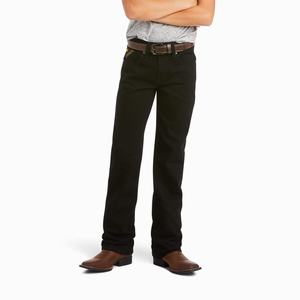 Kids' Ariat B5 Slim Stretch Legacy Skinny Jeans Black | CQWP-04376