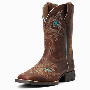 Kids' Ariat Bright Eyes II Western Boots Brown | WPYT-94756