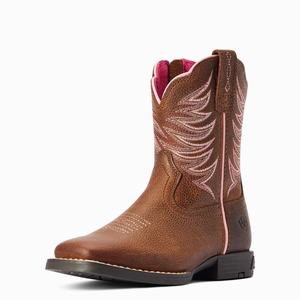 Kids' Ariat Firecatcher Western Boots Brown | NHQX-86712