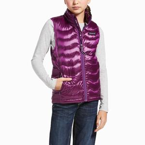 Kids' Ariat Ideal 3.0 Jackets Royal Purple | SMUE-60578