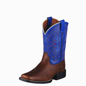 Kids' Ariat Quickdraw Western Boots Brown | MVLY-34286