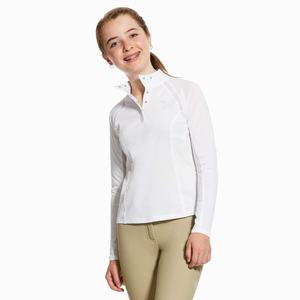 Kids' Ariat Sunstopper 2.0 Show Riding Pants White | RCEX-23675