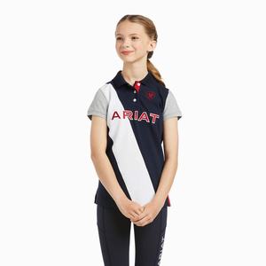 Kids' Ariat Taryn Polo Shirts Multicolor | MJOI-67081