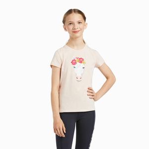 Kids' Ariat Wonderful Dream Polo Shirts Pink | HWTP-39521