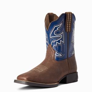 Kids' Ariat Youth Sorting Pen Western Boots Chocolate | INZH-60247