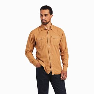 Men's Ariat Ace Retro Fit Shirts Multicolor | BRQG-68723