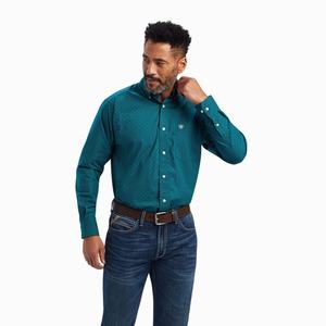 Men's Ariat Benson Classic Fit Shirts Multicolor | FWUC-26379