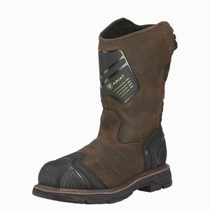 Men's Ariat Catalyst VX Wide Square Toe Waterproof Composite Toe Waterproof Boots Brown | FQBI-12538