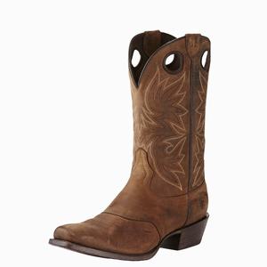 Men's Ariat Circuit Striker Western Boots Brown | CVUL-54026