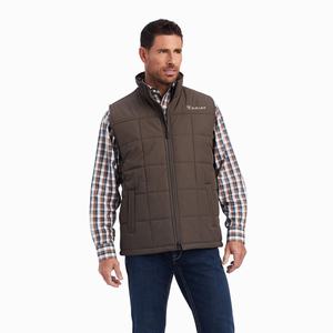 Men's Ariat Crius Insulated Jackets Brown | RNEL-02158