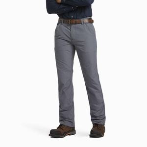 Men's Ariat FR M5 DuraLight Ripstop Pants Grey | NCTG-73104