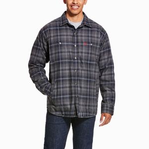 Men's Ariat FR Monument Jackets Grey | YUPN-35968