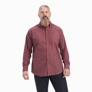 Men's Ariat FR Payne Shirts Pink | OMQH-19584