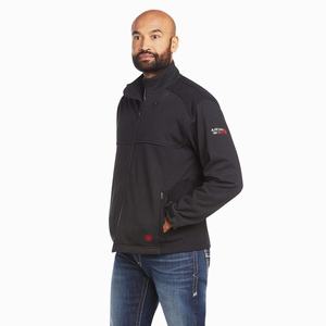 Men's Ariat FR Polartec Platform Jackets Black | HYAN-03468