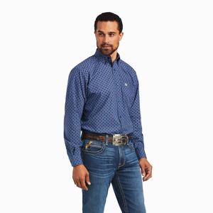 Men's Ariat Fitz Classic Fit Shirts Multicolor | OSTR-35760