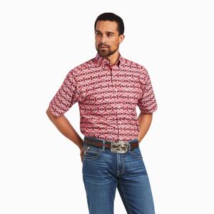 Men's Ariat Frankie Classic Fit Shirts Multicolor | MDGO-89361