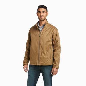 Men's Ariat Grizzly Canvas Lightweight Jackets Multicolor | JRMU-38470