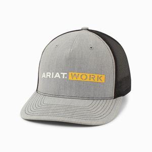 Men's Ariat Hats Grey | DCLB-08746