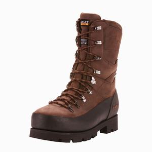 Men's Ariat Linesman Ridge 10" GORE-TEX 400g Composite Toe Waterproof Boots Brown | HDPR-45729