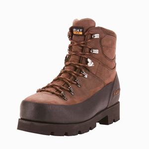 Men's Ariat Linesman Ridge 6" GORE-TEX Composite Toe Waterproof Boots Brown | ODVK-75680