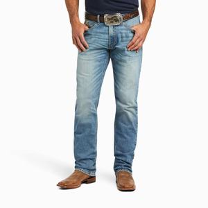 Men's Ariat M4 Relaxed Stretch Abel Pants Multicolor | YOUC-06352