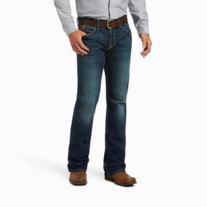 Men's Ariat M7 Slim TekStretch Marcello Straight-Fit Jeans Multicolor | LKDZ-91836