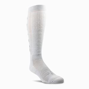 Men's Ariat Midweight Over the Calf Socks Grey | SXEW-75098