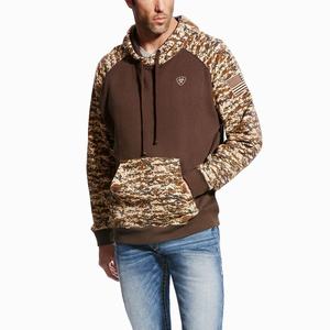 Men's Ariat Patriot Hoodie Camo | TJXU-63078