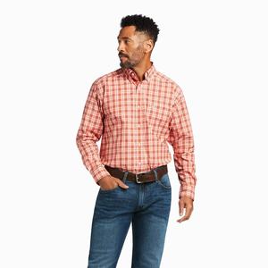 Men's Ariat Pro Series Dominic Classic Fit Shirts Multicolor | XREZ-49025