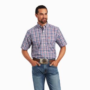 Men's Ariat Pro Series Flint Classic Fit Shirts Multicolor | TCFB-49103