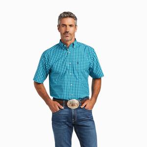 Men's Ariat Pro Series Ignatius Classic Fit Shirts Multicolor | ZFHW-64035