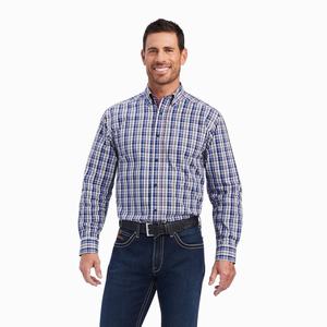 Men's Ariat Pro Series Nolen Classic Fit Shirts Multicolor | TCUH-89152