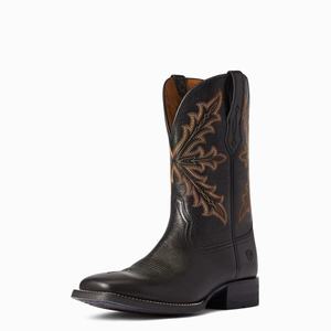 Men's Ariat Qualifier Western Boots Blue | GMHU-24035