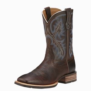 Men's Ariat Quickdraw Western Boots Brown | NLPW-01358