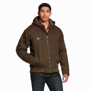 Men's Ariat Rebar DuraCanvas Jackets Multicolor | DXTQ-46375