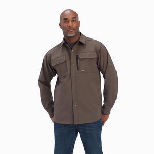 Men's Ariat Rebar DuraStretch Utility Softshell Jackets Multicolor | KDRO-39248