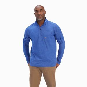 Men's Ariat Rebar Foundation 1/4 Zip Shirts Multicolor | OXQN-91026