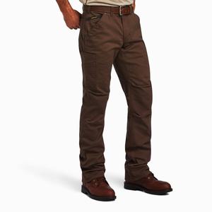 Men's Ariat Rebar M5 DuraStretch Washed Twill Dungaree Leg Pants Multicolor | ZPXO-49678