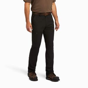 Men's Ariat Rebar M5 Flow Ultralight Leg Pants Black | VRTH-09741