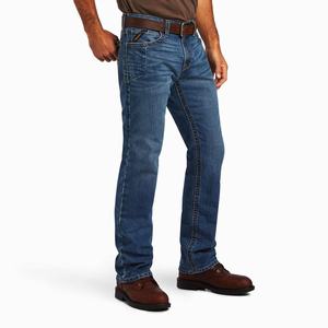 Men's Ariat Rebar M7 DuraStretch Edge Straight-Fit Jeans Multicolor | SCEX-96730