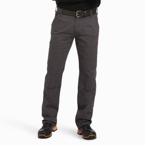 Men's Ariat Rebar M7 Slim DuraStretch Made Tough Double Front Pants Grey | SKZN-03465