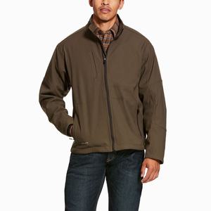 Men's Ariat Rebar Stretch Canvas Softshell Jackets Multicolor | YPZF-16830