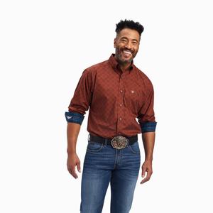 Men's Ariat Relentless Unstoppable Stretch Classic Fit Shirts Multicolor | NTFI-81609