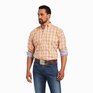 Men's Ariat Relentless Velocity Stretch Classic Fit Shirts Multicolor | FOMS-29857