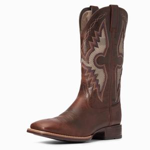 Men's Ariat Solado VentTEK Western Boots Multicolor | TPER-78960