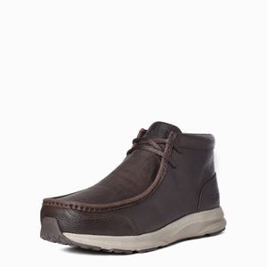 Men's Ariat Spitfire Sneakers Brown | CQOL-61954