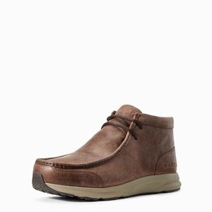 Men's Ariat Spitfire Sneakers Brown | KPEX-29307